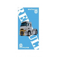 WINTRUCKER TOALLA TIPO RENAULT GRIS 80X160CM 07291