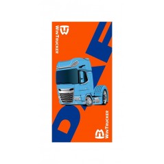 WINTRUCKER TOWEL TIPO DAF AZUL 80X160CM 07293