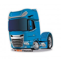 WINTRUCKER Pegatina TIPO DAF 10X10CM 07301
