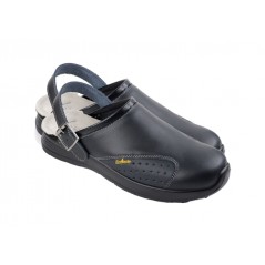 EUROROUTIER Zueco de trabajo cuero SLIPPER 09125DVAR