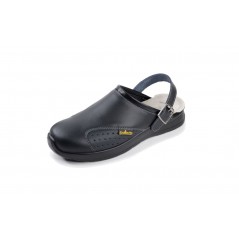 EUROROUTIER Zueco de trabajo cuero SLIPPER 09125DVAR