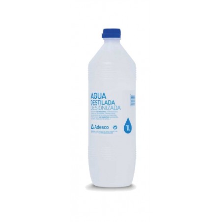 FASEBA Agua destilada en botella 1 LITRO 19028