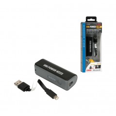 LAMPA Pocket power supply with universal cable 2600 MA APPLE/MICRO USB LAM38820