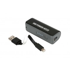 LAMPA Pocket power supply with universal cable 2600 MA APPLE/MICRO USB LAM38820