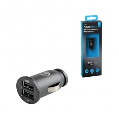 LAMPA Dual USB fast charging car charger 12/24V 2500MA LAM38826