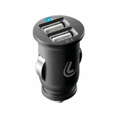 LAMPA Dual USB fast charging car charger 12/24V 2500MA LAM38826