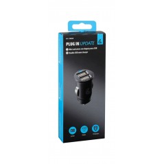 LAMPA Dual USB fast charging car charger 12/24V 2500MA LAM38826
