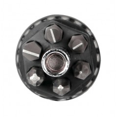 LAMPA Universal screwdriver with interchangeable steel tips 6 PUNTAS LAM65988