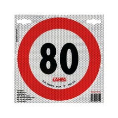 LAMPA Adhesivo de límite velocidad 80KM/H LAM98442
