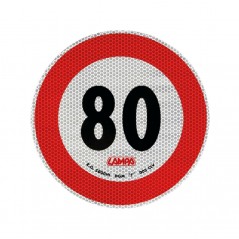 LAMPA Adhesivo de límite velocidad 80KM/H LAM98442
