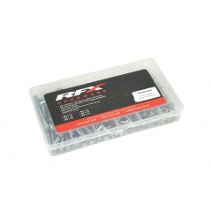 RFX Hex Head Flange Screw Assortment Pack of Six Sizes M6 25 MM 1128556