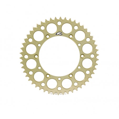 RENTHAL Corona alumino ultraligero autolimpiable paso 112U - 520 HARD ANODIZED LIMITED EDITION 1121384