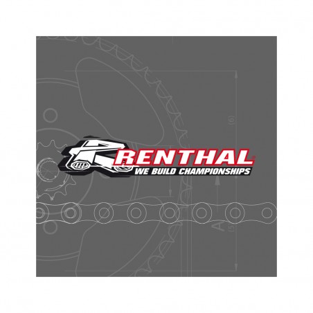 RENTHAL KIT, TRANSMISSION CHAINWHEEL PINION 520R1 13/48 STANDARD - ULTRA-LIGHT SELF-CLEANING REAR SPROCKET 3042789