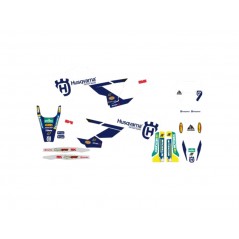 BLACKBIRD RACING Sticker kit and seat cover REPLICA TEAM 23 1123336