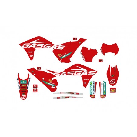 BLACKBIRD RACING KIT DE ADHESIVOS REPLICA FACTORY TEAM GAS 1128018
