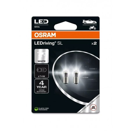 OSRAM LED lamp for vehicle RETROFIT LEDRIVING T4W LIGHT 12V 0,8W - 2 UDS 1129530