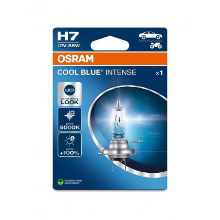 OSRAM Headlight lamp with high beam COOL INTENSE H7 12V 55W - 1 UD 1129542