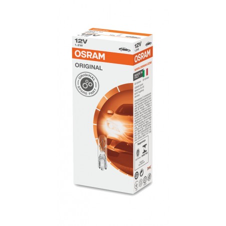 OSRAM Lámpara para vehículo 2721 - 12V 1,2W 10 UDS 3062591