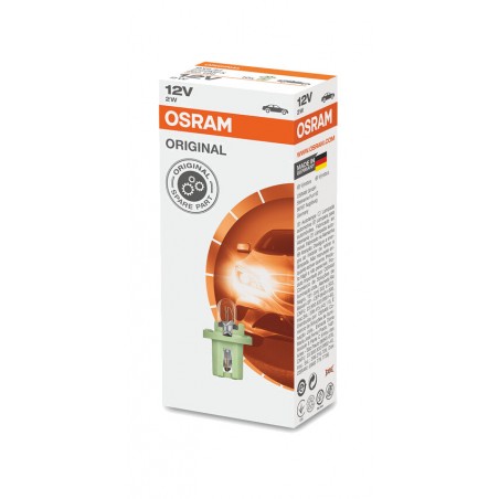 OSRAM Vehicle lamp 2722 - W2W 12V 2W 10 UDS 3062592