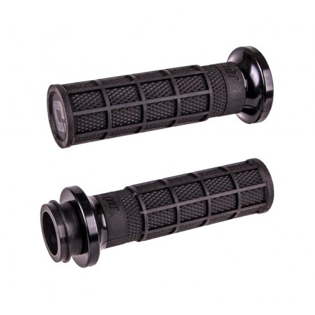 ODI Juego de puños completos con acelerador por cable V-TWIN HART-LUCK SIGNATURE TBW (08-) HARLEY DAVIDSON LOCK-ON 1116550001