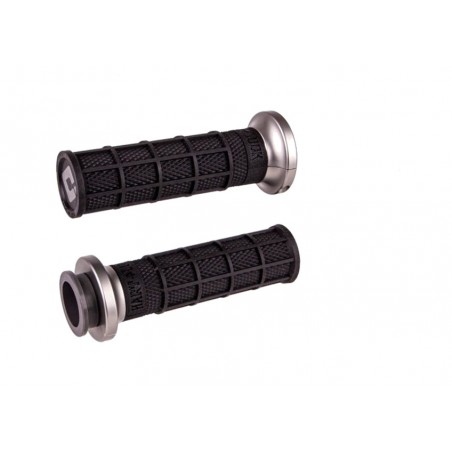ODI Juego de puños completos con acelerador por cable V-TWIN HART-LUCK SIGNATURE TBW (08-) HARLEY DAVIDSON LOCK-ON 1116550002