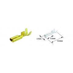TOURMAX Terminal eléctrico tipo 2,79 MM - 100UDS 110 HEMBRA 1124507