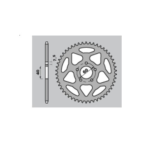 PBR Corona de acero estándar 4421 - 428 C45 1125395001