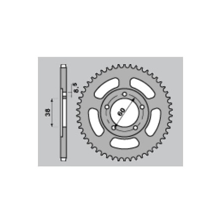 PBR Corona de acero estándar 4431 - 420 C45 1125396001