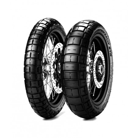 PIRELLI CUBIERTA NEUMATICO SCORPION RALLY STR (F) 110/80-14 M/C 53P M+S TL 9007555