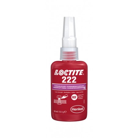 LOCTITE Fijador de roscas baja resistencia 222 50ML 1130374