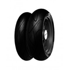 CONTINENTAL Front and rear tire pack CONTISPORTATTACK 120/70 ZR 17 + 180/55 HYPERSPORT 3032337