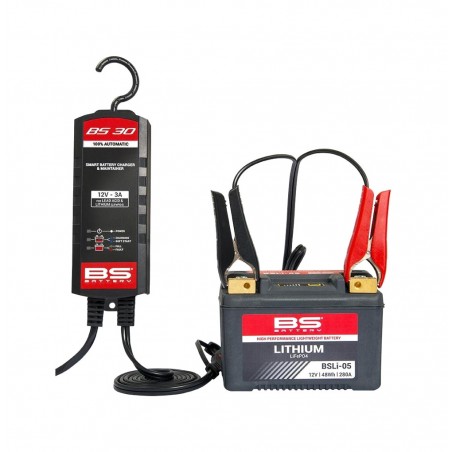 BS BATTERY Kit de cargadores bateria BS30 10+1 3065263