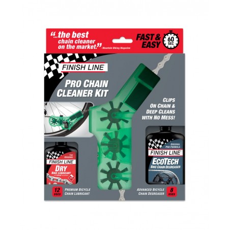 FINISH LINE Limpiador de cadenas y desengrasante con teflón 4 0Z +TEFLON 2 OZ C29000101