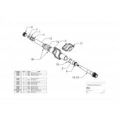 CRANKBROTHERS Repuesto de muelle 13123VAR