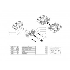 CRANKBROTHERS Replacement spacer bushing ROD 5050 13860