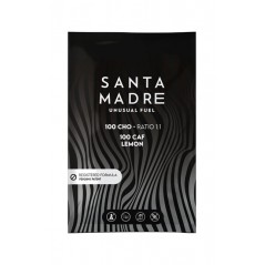 SANTA MADRE Monodosis de carbohidratos con cafeína sabor limón 100CHO 100 CAF 10 X 106G 720-03