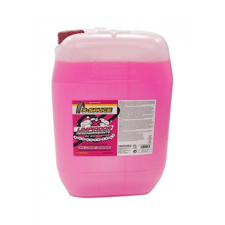 X-SAUCE Bidón de limpiador desengrasante bicicletas 5 L(ROSA) X03169