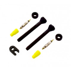 X-SAUCE Two aluminum presta valves for tubeless 40MM X03191