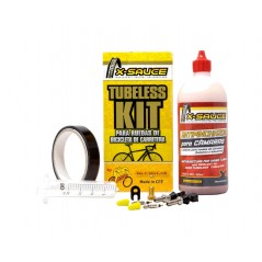 X-SAUCE Tubeless road kit with thin v-tape 17MM X32540