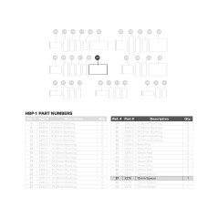PARK TOOL Spacer HBP-1 15MM 2276