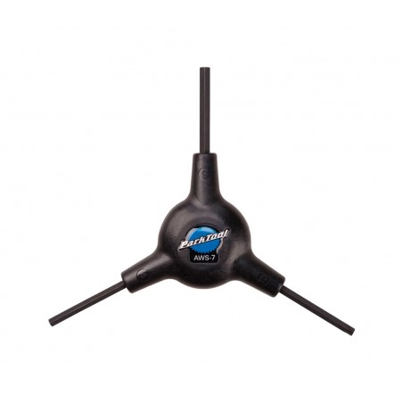 PARK TOOL Llave de tres puntas allen/torx 4MM 5MM T25 AWS-7