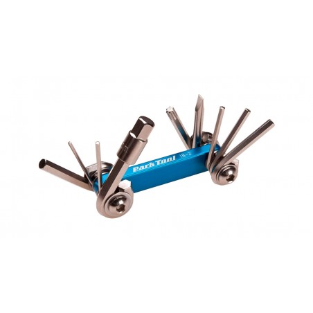 PARK TOOL Mini I-beam folding allen key set with chain IB-3