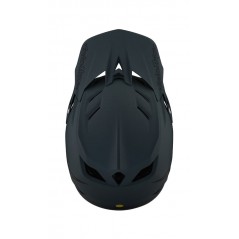 TROY LEE DESIGNS Casco con visera y mentonera D4 COMPOSITE HELMET STEALTH GRAY 140437013VAR
