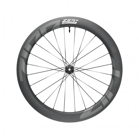 ZIPP Rueda tubeless delantera para bicicleta C L 12X100 (ZR1) 58MM (INT ) B1 404 FIRECREST DISC 00.1918.620.000