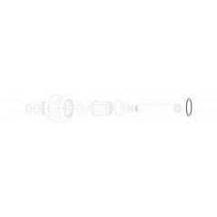 ZIPP Espaciador de repuesto para núcleo o buje 0.25 (2 UDS) 11.1915.038.000