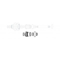 ZIPP Bicycle hub kit 188 - SUPER9 XDR 11.1918.077.000