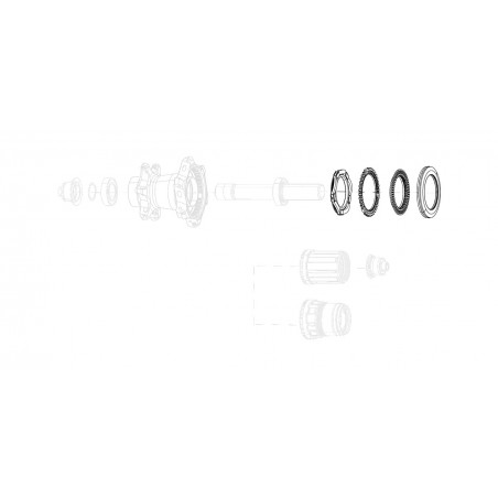 ZIPP Replacement system kit V2 COGNITION RATCHET 11.2018.065.006