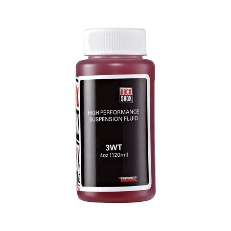 ROCK SHOX Aceite para amortiguadores y sistemas de carga 3WT CHARGER DAMPER 120ML 11.4315.021.050