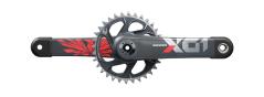 SRAM Bicycle crank DUB FAT4 DM X01 EAGLE 00.6118.527.009VAR