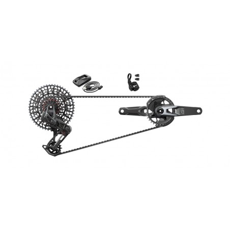 SRAM Grupo para bicicleta Q174 CL55 DUB V2 EAGLE AXS X0 T-TYPE MTB WIDE 00.7918.168.005